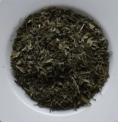 80 g BIO Hanftee, pur, natur, Hanfblätter, getrocknet, Anbau in Deutschland ! - Bild 1 von 4