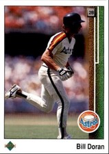 1989 Upper Deck Bill Doran ` Houston Astros #101