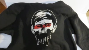 Neu ohne Etikett Max tha Demon Demon Season 3 Black Graphic 2 Sided Hoodie Size XS - Bild 1 von 3