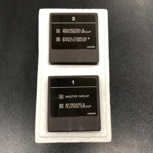 YAMAHA ROM 1 & 2 DATA CARTRIDGE for DX7 free shipping - Picture 1 of 2