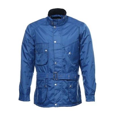 Chaqueta de lluvia utilitaria resistente al agua Samsonite para hombre (grande, azul real) $195 Foto 1 de 4