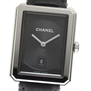 CHANEL Boy Friend H4884 Datum schwarzes Zifferblatt Quarz Damenuhr_889867 - Bild 1 von 7