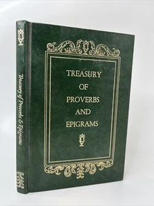 Treasury of Proverbs and Epigrams 1954 Poetry Collection  - Picture 1 of 8