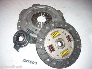 FIAT Tipo 1988 - 1995 LANCIA Delta 1987 - 1993 3 Piece CLUTCH KIT QKT863AF - Picture 1 of 3