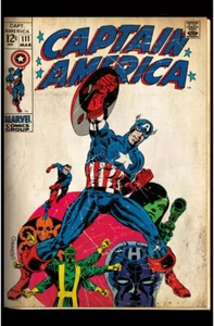 Captain America Birthday Card Avengers Birthday Card Retro - Picture 1 of 1