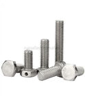 304 Stainless Steel Hexagon Bolts With Wire Holes on Head M6 M8 M10 M12 M16