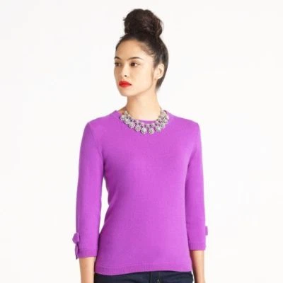 COLLAR DE PLATA KATE SPADE BRILLANTE PONIÉNDOSE EN EL RITZ COLLAR DE CRISTAL Foto 1 de 4