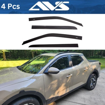 AVS Vent Visors Window Deflectors Rain Guards For Hyundai Santa Cruz 2022-2025 - Image 1 of 4