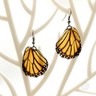 New Real Butterfly Wing Earrings Handmade Jewelry Dangle Drop Resin Earring #N09