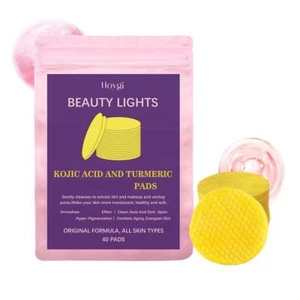 Almohadillas de limpieza facial de ácido kójico de cúrcuma, ácido kójico y cúrcuma facial Ea0d6 B7K8 - Imagen 1 de 14