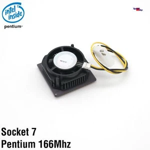 Cpu Intel Pentium 166mhz Sl23x / P54c/P54cs Processor Socket 7 Sockel Bp80503166 - Picture 1 of 2