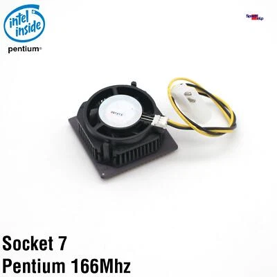 Cpu Intel Pentium 166mhz Sl23x / P54c/P54cs Processor Socket 7 Sockel Bp80503166 - Image 1 of 2