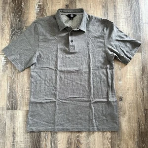 Volcom Polo Shirt Youth XL Gray Short Sleeve Casual Cotton Blend Skate Surf - Picture 1 of 6