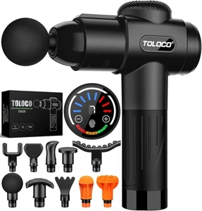 Massage Gun, Deep Tissue Back Massage for Athletes for Pain Relief, Percussion M - Picture 1 of 9