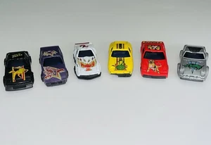 Set of 6 Vintage 1:64 Diecast Sports Cars Numbered 701-706 - Afbeelding 1 van 9