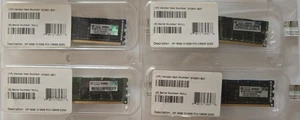 64GB: 4 x HP 16GB PC3-12800 DDR3-1600MHz ECC 2Rx4 Memory 672631-B21 SERVER RAM - Picture 1 of 1