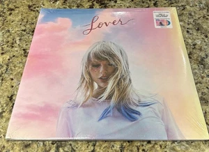 Taylor Swift Lover Limited Edition Pink & Blue Colored 2LP Vinyl New Sealed - Bild 1 von 2