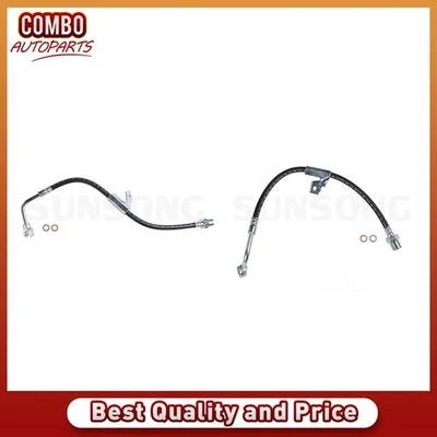 Manguera hidráulica de freno delantero izquierdo derecho para Chevrolet S10 Blazer 1983 1984 1,9 L Foto 1 de 4