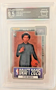 Dylan Harper  Rookie RC 2025 Panini Instant Draft - Arena GRade 9.5! (PSA) - Picture 1 of 3