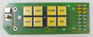Nuevo panel de interruptores para unidad de reverberación digital EMT 248, excelente estado. Garantizado. EX - Imagen 1 de 1