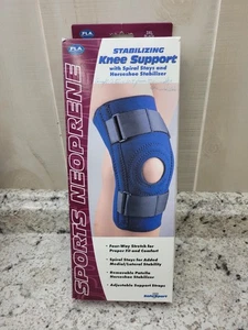 FLA Orthopedics FL37-103SMNVY SAFE-T-SPORT Neopreno Rótula Estabilizante Rodilla Sup - Imagen 1 de 5
