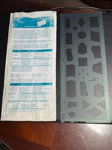 VINTAGE IBM FLOWCHARTING TEMPLATE GX20-8020 - GREEN PLASTIC TEMPLATE - Photo 1/1