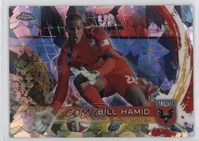 2014 Topps Chrome MLS Atomic Refractor /10 Bill Hamid #61 - Image 1 of 2