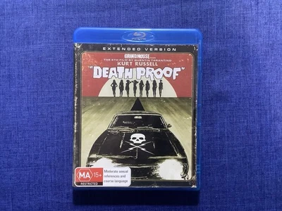 Death Proof (Blu-ray, 2007) Grindhouse Kurt Russell - Like New Region B - image 1 of 2