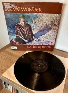 Rare GERMAN Import STEVIE WONDER Talking Book 1972 LP Vinyl Album EX/VG+ Record - Picture 1 of 13