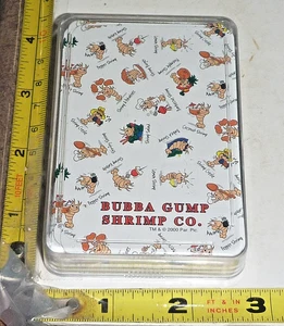 NWoT BUBBA GUMP SHRIMP CO. PLaying Cards in Plastic Case - Picture 1 of 8