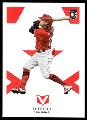 2022 Panini Chronicles Vertex TJ Friedl Cincinnati Reds #9 - Image 1 of 2