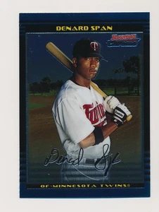 Denard Span ⚾ 2002 Bowman Chrome Draft Picks & Prospects (RC) #BDP20 Twins - Bild 1 von 2