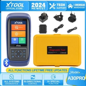 XTOOL A30pro Car Diagnostic Tools Bluetooth Car Automotive OBD2 IMMO Programmer - Picture 1 of 6