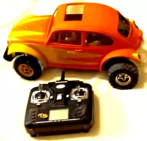 Vintage TAMIYA MONSTER BEETLE 1/10 Scale 2wd RC car- read description Sold AS-IS - Picture 1 of 21