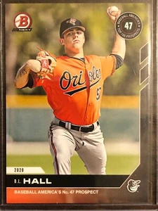 2020 Topps Bowman Next #T27 D.L. Hall Baltimore Orioles - Picture 1 of 2