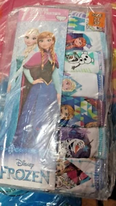 New Girls Size 2T/3T Frozen 7 Piece Set Panties - Picture 1 of 2
