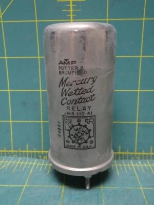 AMF Potter & Brumfield JM4-110-41 Electromagnetic Relay 5945-00-147-7585 - Image 1 of 4