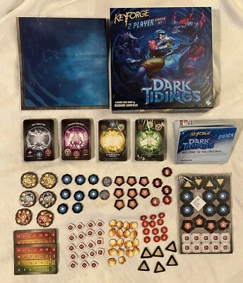 Keyforge - Dark Tidings: Juego de inicio para 2 jugadores buen estado usado Foto 1 de 4