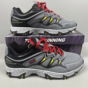 Fila Fast Trek Trail 1JM01662-055 Gray Synthetic Running Hiking Shoes Mens 11.5 - Picture 1 of 6