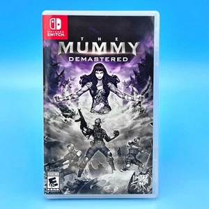 The Mummy Demastered Limited Run Variant Cover Art + EMPTY Switch Case (NO GAME) - Picture 1 of 3