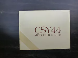 CSY 44 original factory sailboat brochure - Picture 1 of 7