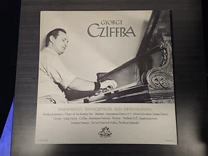 Gyorgy Cziffra - Paraphrases, Transcriptions, & Improvisations 12" Vinyl LP - Picture 1 of 8