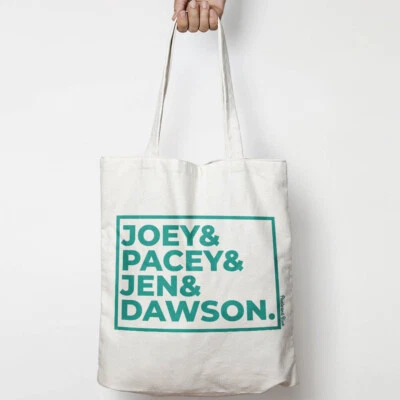 PIRATITO Dawsons Creek organic cotton canvas tote bag