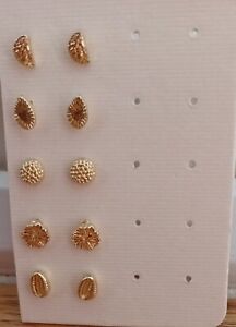 Ladies fashion earrings - mixed studs