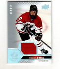 2022 Ud Team Canada Jr.Silver Foil Game Used Jersey Kristen O'neil