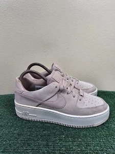 Nike Air Force 1 Sage Particle Low Beige Sneakers AR5339-201 Womens Size 8.5 - Picture 1 of 13