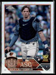 2023 Topps Chrome Update 2023 All-Star Game Adley Rutschman Rookie Baltimore - Picture 1 of 2
