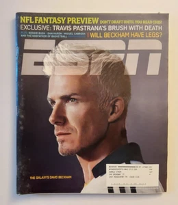 ESPN Magazine July 30, 2007 David Beckham Cover - Picture 1 of 2