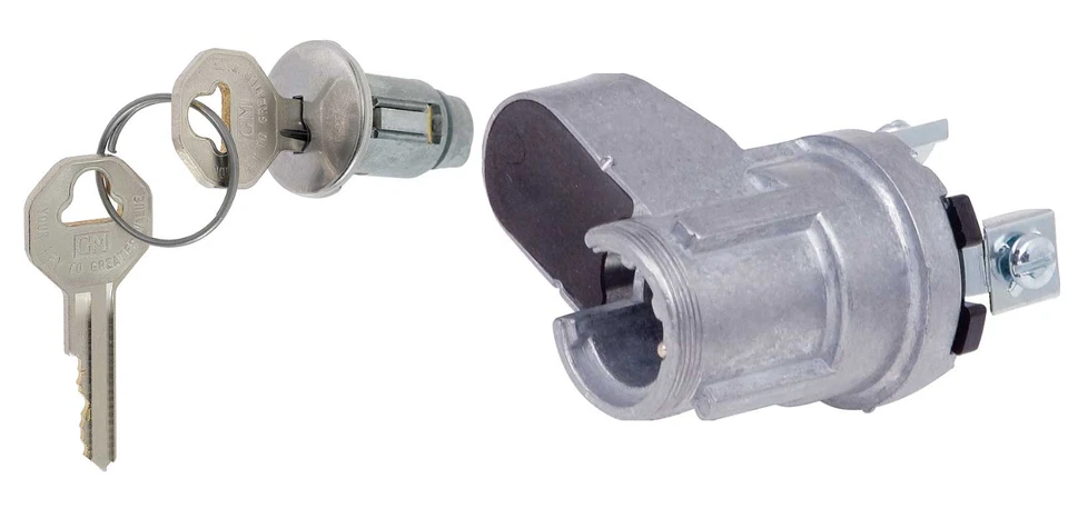 OER Reproduction Ignition Switch and Cylinder For 1954-1955 Chevy and GMC Trucks - Image 1 of 4