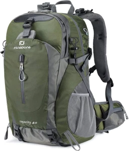 40L Waterproof Lightweight Hiking,Camping,Travel Backpack for Men Women - Picture 1 of 6